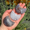 Ravenstone Crystals Size 1 Violet Agate Moon