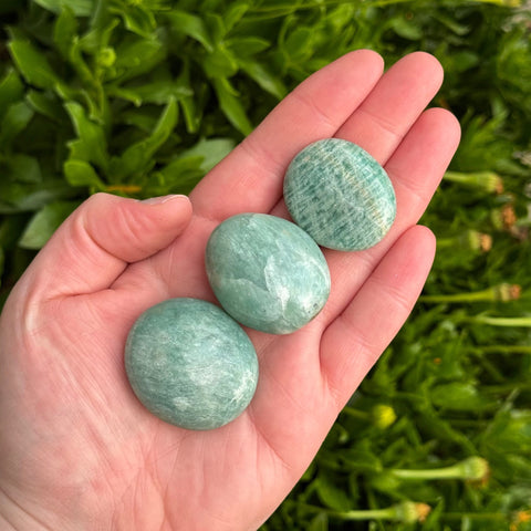 Ravenstone Crystals Size 2 Amazonite Palm Stone