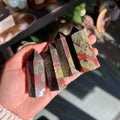 Ravenstone Crystals Size 2 Dragon's Blood Jasper Point