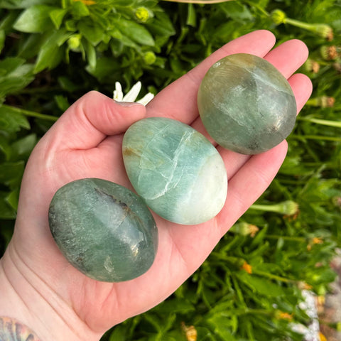 Ravenstone Crystals Size 2 Fluorite Palm Stone