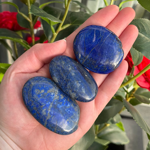 Ravenstone Crystals Size 2 Lapis Lazuli Palm Stone
