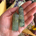 Ravenstone Crystals Size 2 Prehnite Point