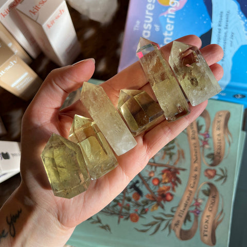 Ravenstone Crystals Size 3 Citrine Point