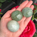 Ravenstone Crystals Size 3 Green Moonstone Palm Stone