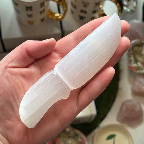 Ravenstone Crystals Small Selenite Dagger