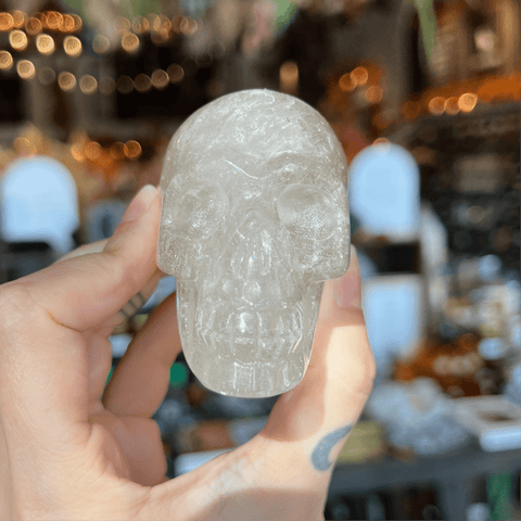 Ravenstone Crystals Smoky Quartz Skull "Manny"