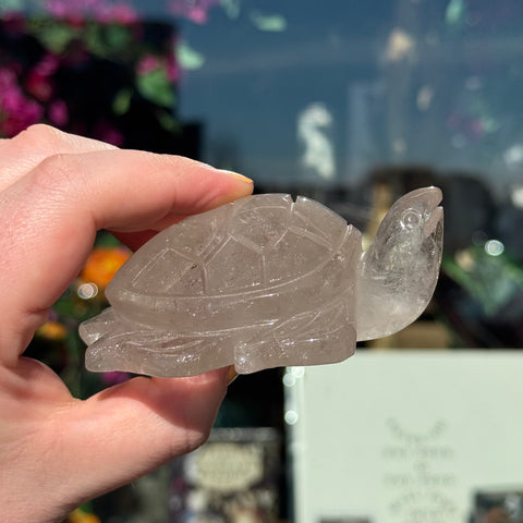 Ravenstone Crystals Smoky Quartz Turtle "Benny"
