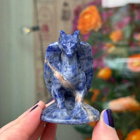 Ravenstone Crystals Sodalite Dragon "Kevin"