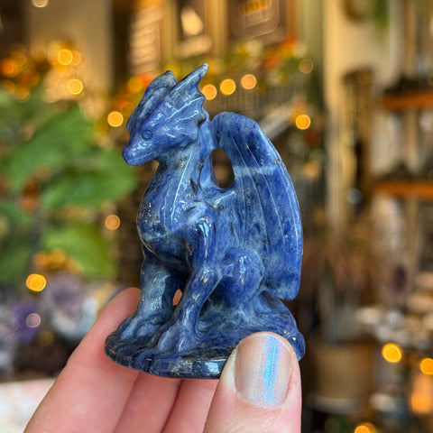 Ravenstone Crystals Sodalite Dragon "Margaret"