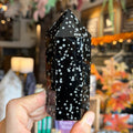 Ravenstone Crystals Stardust Obsidian "Claire"