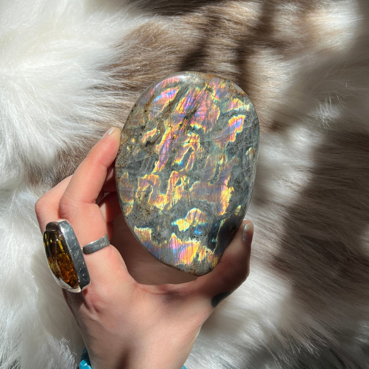 Ravenstone Crystals Sunset Labradorite &quot;Ingrid&quot;