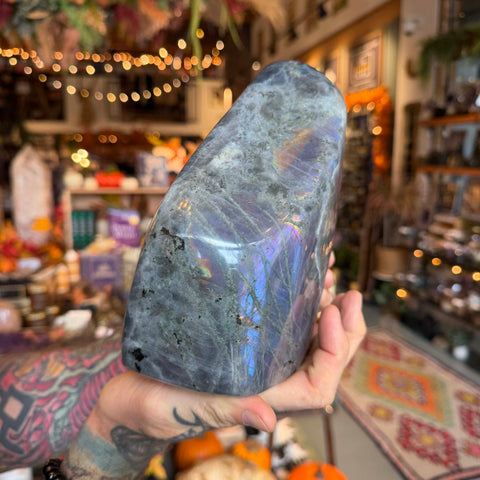 Ravenstone Crystals Sunset Labradorite "Nehemia"