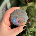 Ravenstone Crystals Sunset Labradorite Palm Stone