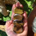 Ravenstone Crystals Tiger Iron Worry Stone | Thumb Stone