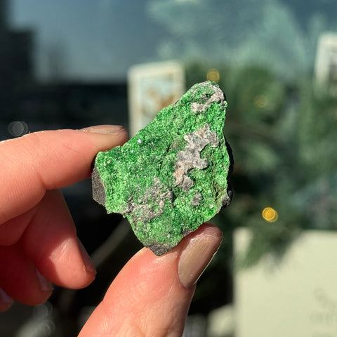 Ravenstone Crystals Uvarovite "Eddie"