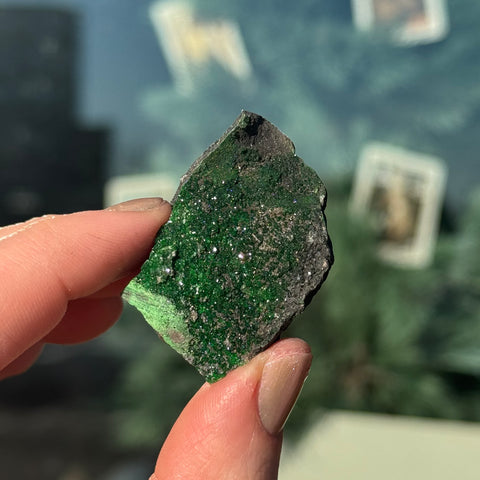 Ravenstone Crystals Uvarovite "Margo"