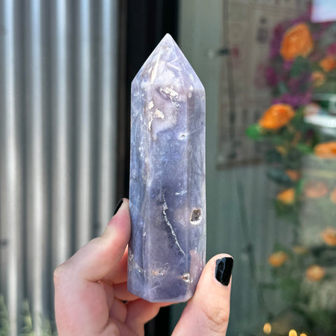 Ravenstone Crystals Violet Agate "Carla"