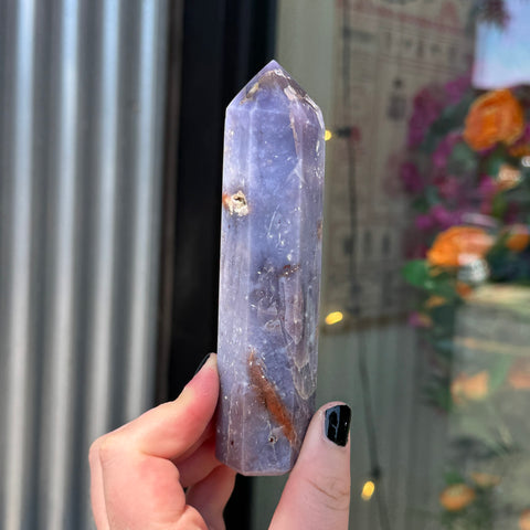 Ravenstone Crystals Violet Agate "Phillip"