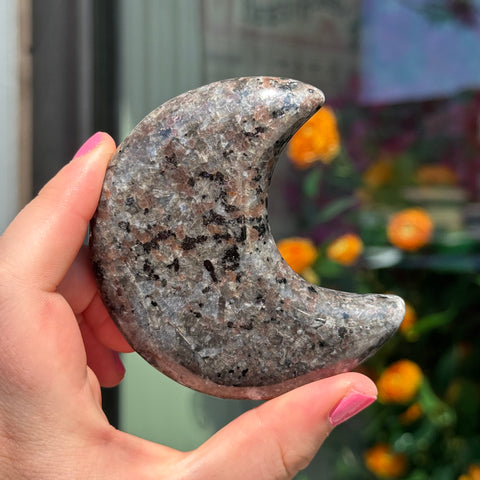 Ravenstone Crystals Yooperlite Moon "Daphne"