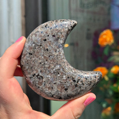 Ravenstone Crystals Yooperlite Moon "Velma"
