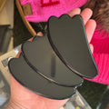 Ravenstone Crystals Obsidian Gua Sha | Wave Shape