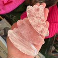 Ravenstone Crystals Rose Quartz Gua Sha | Wave Shape