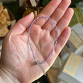 Ravenstone Crystals Amethyst Anklet