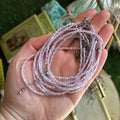 Ravenstone Crystals Kunzite Anklet