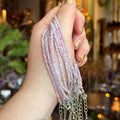 Ravenstone Crystals Kunzite Anklet