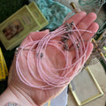 Ravenstone Crystals Rose Quartz Anklet