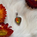 Ravenstone Crystals Ammolite Necklace "Betsy"