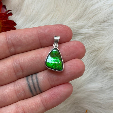 Ravenstone Crystals Ammolite Necklace "Christine"