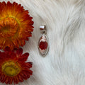 Ravenstone Crystals Fire Opal Necklace "Mary"