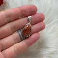 Ravenstone Crystals Fire Opal Necklace "Tina"