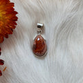 Ravenstone Crystals Fire Opal Necklace "Tina"