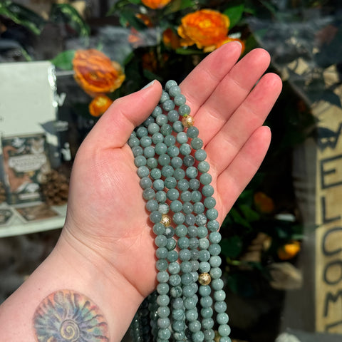 Ravenstone Crystals Jade Necklace