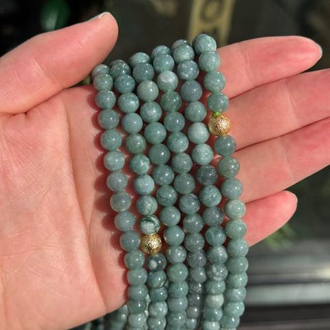 Ravenstone Crystals Jade Necklace