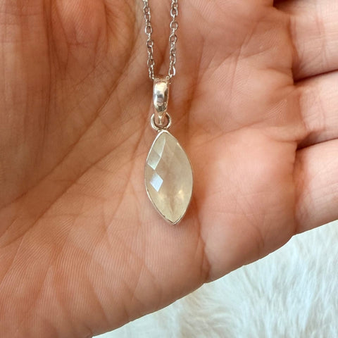 Ravenstone Crystals Libyan Desert Glass Necklace "Camille"