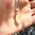 Ravenstone Crystals Libyan Desert Glass Necklace "Camille"