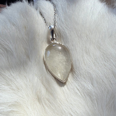 Ravenstone Crystals Libyan Desert Glass Necklace "Cleopatra"
