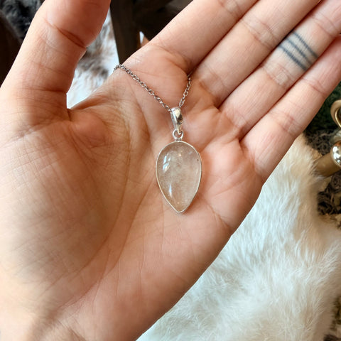 Ravenstone Crystals Libyan Desert Glass Necklace "Cleopatra"