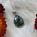 Ravenstone Crystals Moss Agate Necklace "Jill"