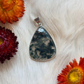Ravenstone Crystals Moss Agate Necklace "Monique"