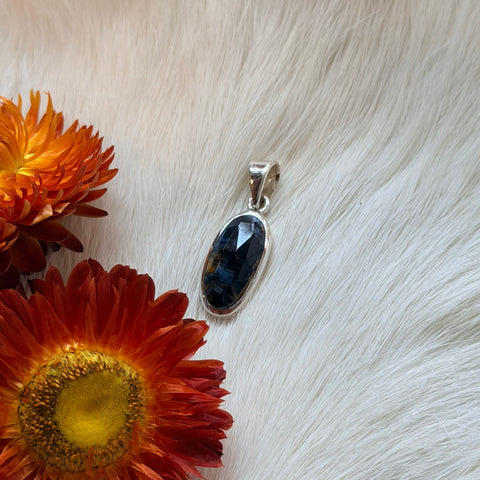 Ravenstone Crystals Pietersite Necklace "Miguel"