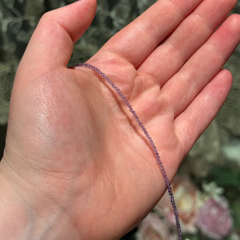 Ravenstone Crystals The Dainty Amethyst Necklace