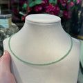 Ravenstone Crystals The Dainty Chrysoprase Necklace