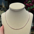 Ravenstone Crystals The Dainty Morganite Necklace