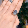 Ravenstone Crystals Agate Ring "Chrissy" - Size 6.5