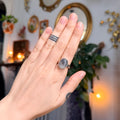Ravenstone Crystals Agate Ring "Chrissy" - Size 6.5