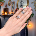 Ravenstone Crystals Agate Ring "Maeve" - Size 6